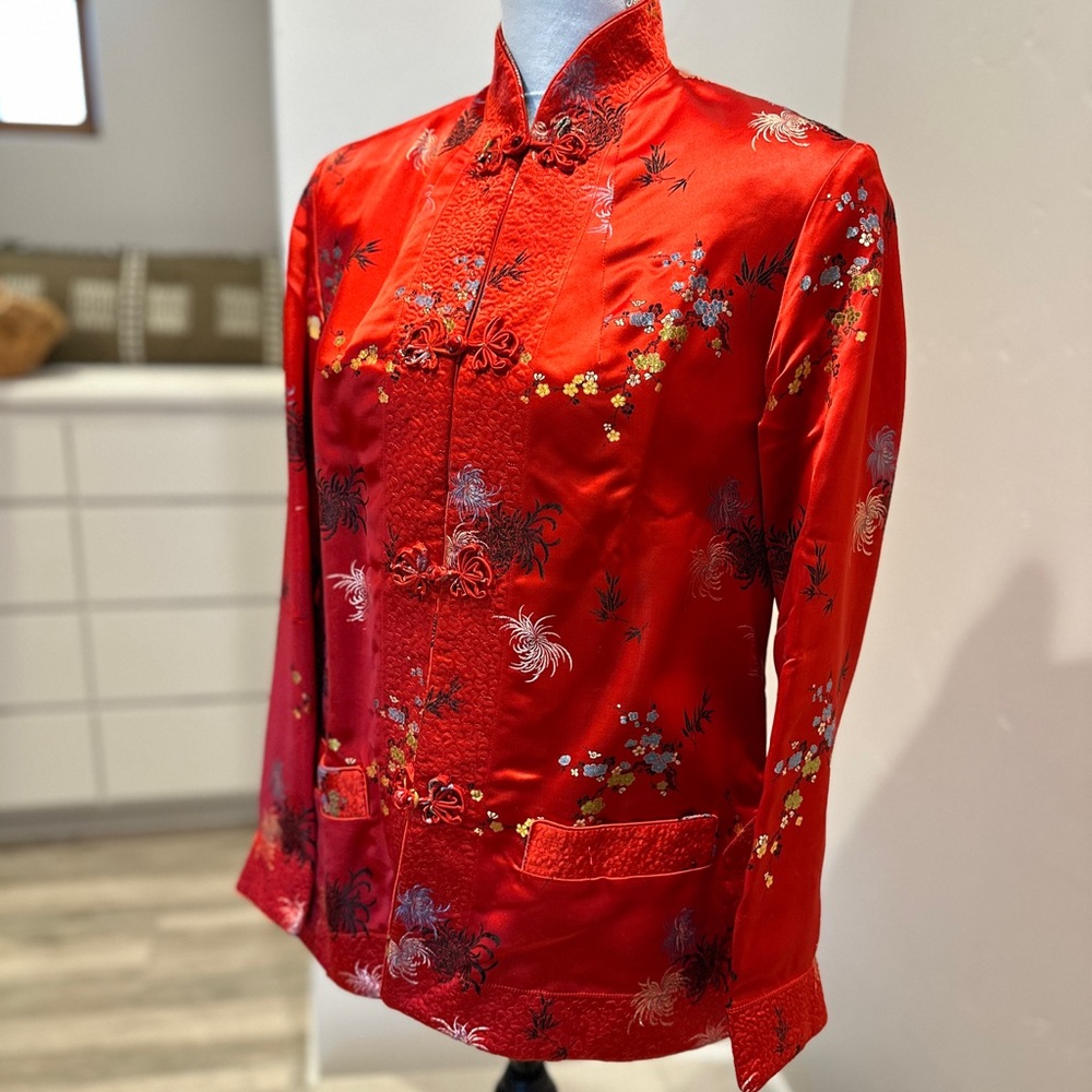 VINTAGE CHINESE REVERSiBLE SILK JACKET